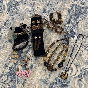 Bundle of Animal Print Jewelry